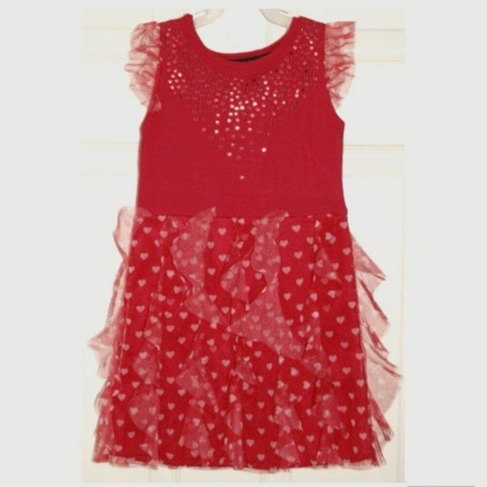 Self Esteem, Girls Size 5, Red Dress